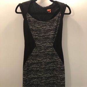 Ann Taylor black and grey dress